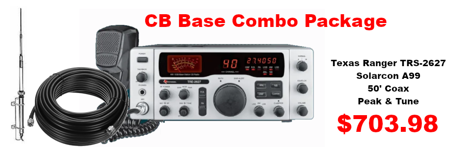 Texas Ranger TRE-2627 Base CB Radio Combo Package