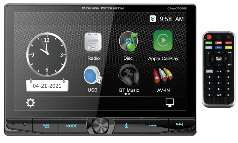 Power Acoustik CPAA70D10F