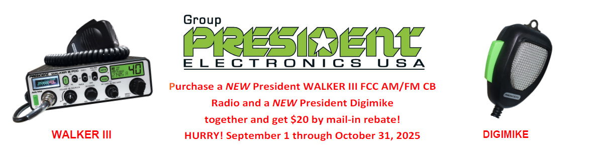 President =Walker Promo